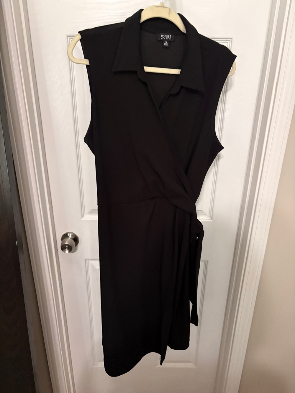 Jones New York Black wrap dress.
